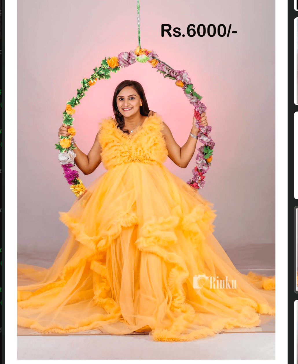 maternity gown 